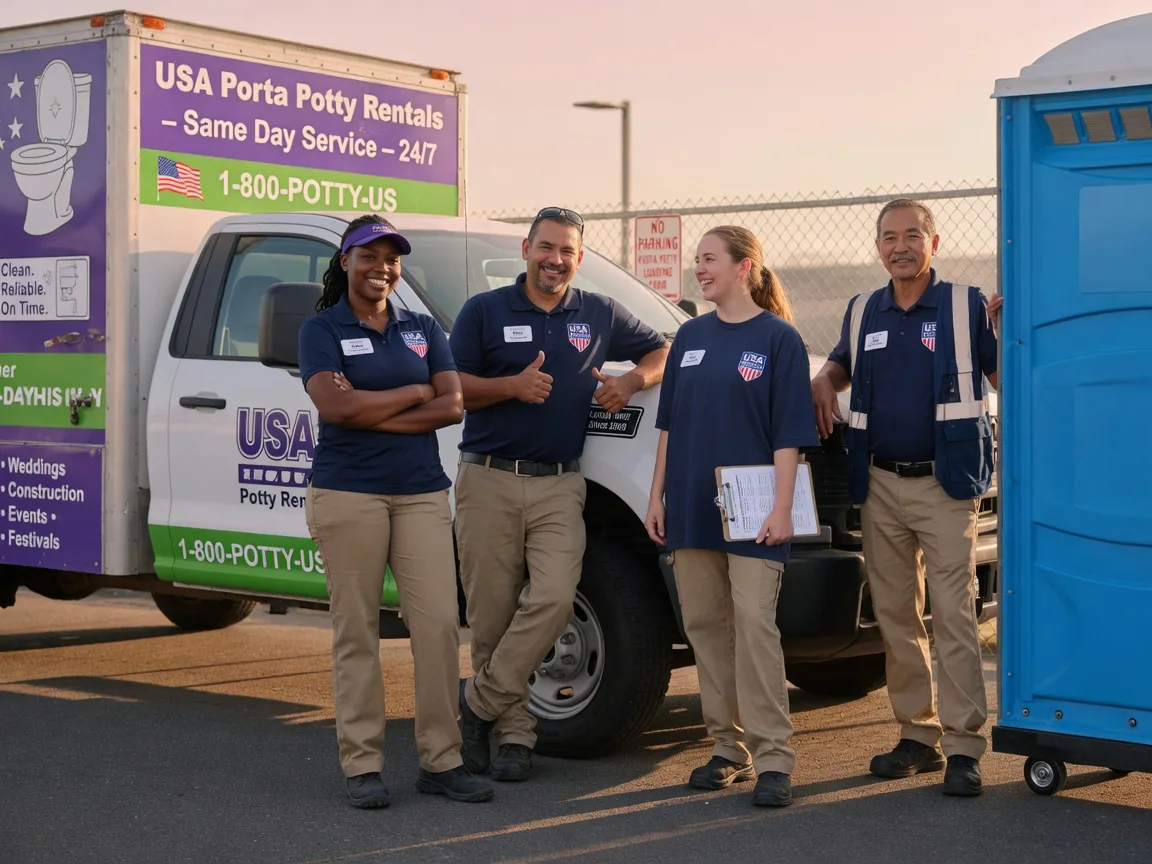 Porta Potty Rental company in Angwin, CA